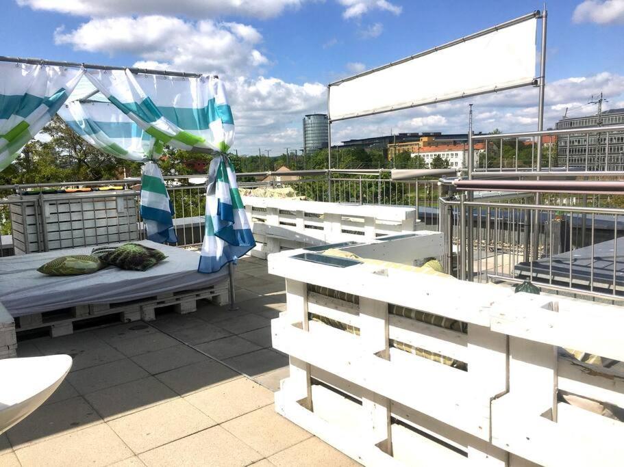 Vip Design Apartment M. Dachterrasse Dresde Exterior foto